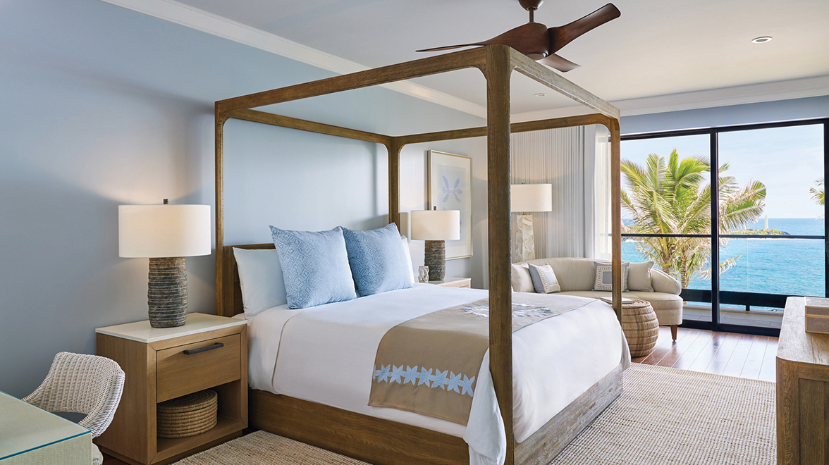 Kaiholo Bedroom -Luxury Oceanfront Homes in Hawaii for sale