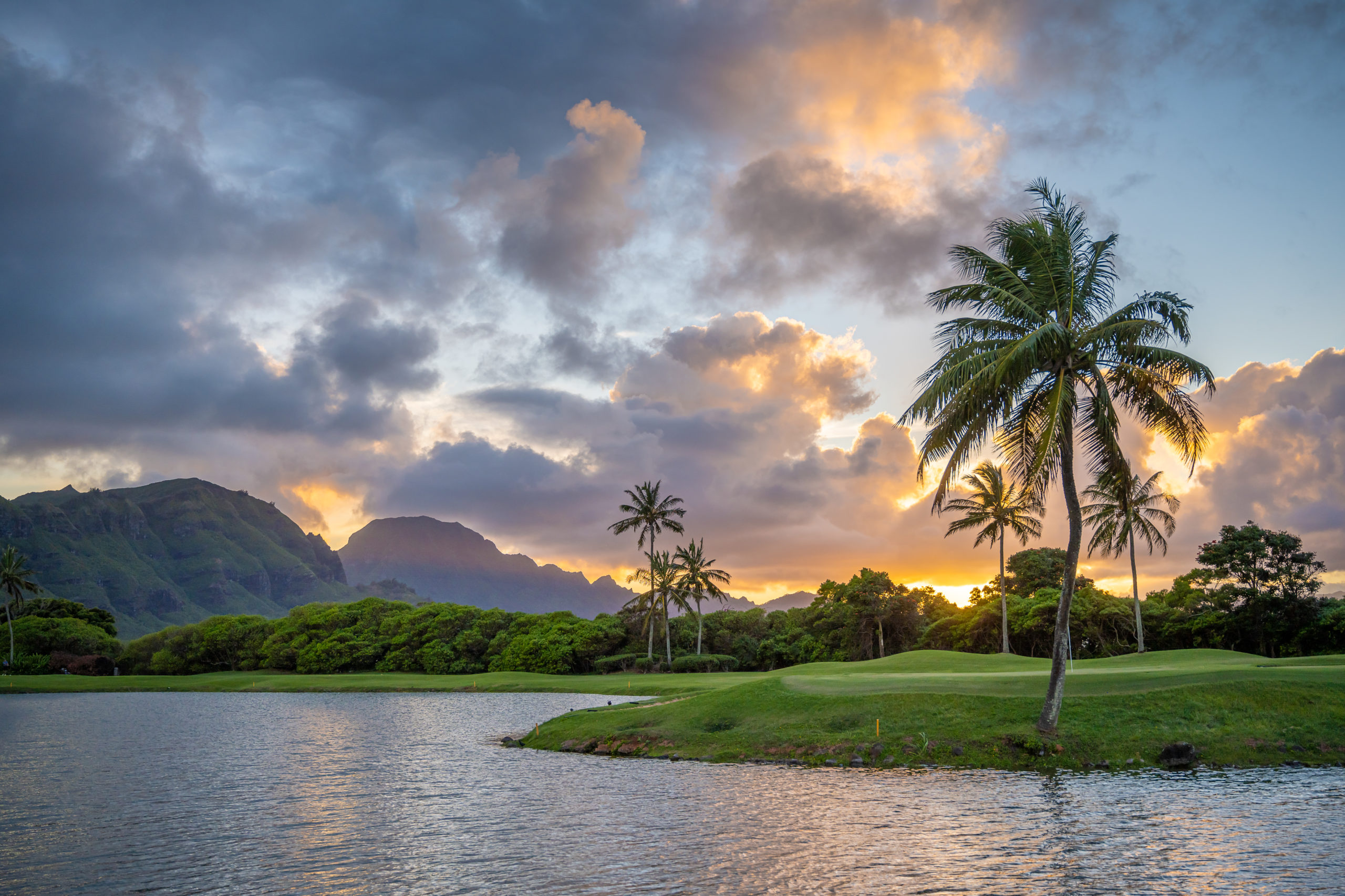 Timbers Kauai Hokuala Sunset
