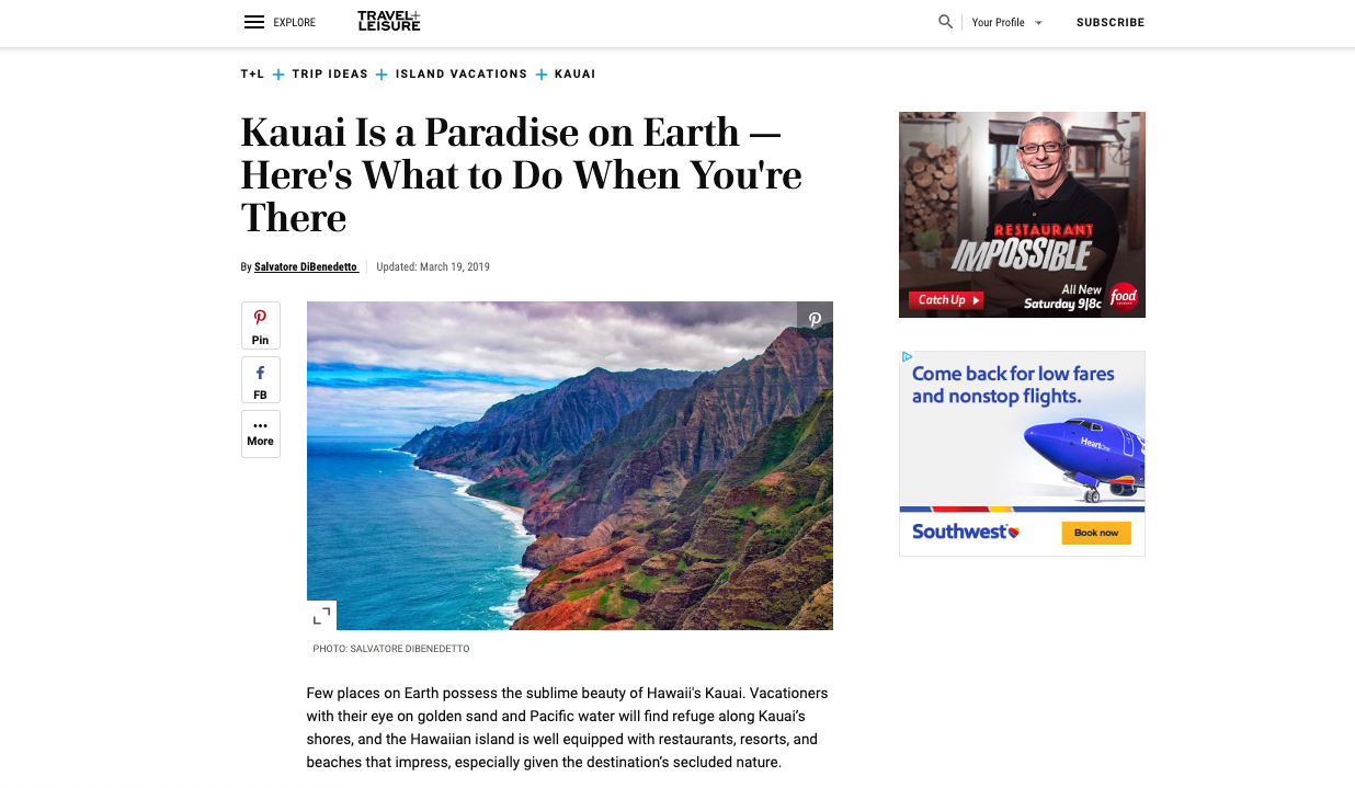 Travel & Leisure