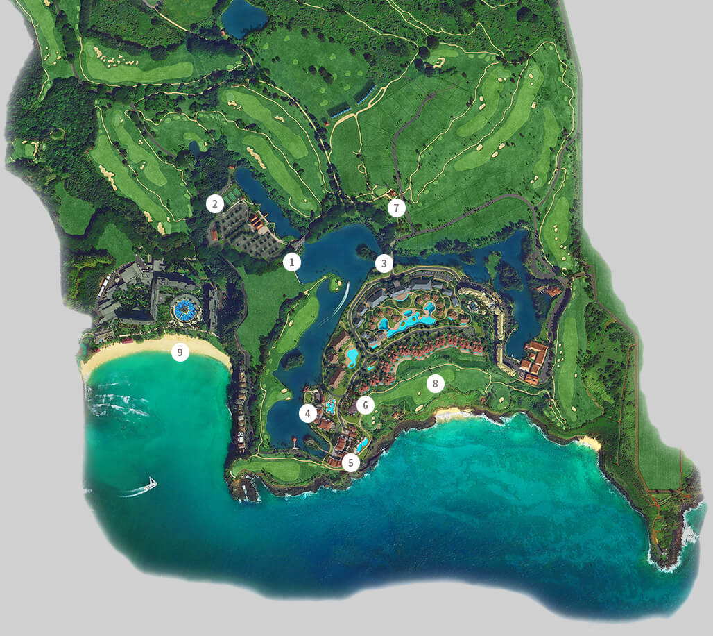 Map of Kauai