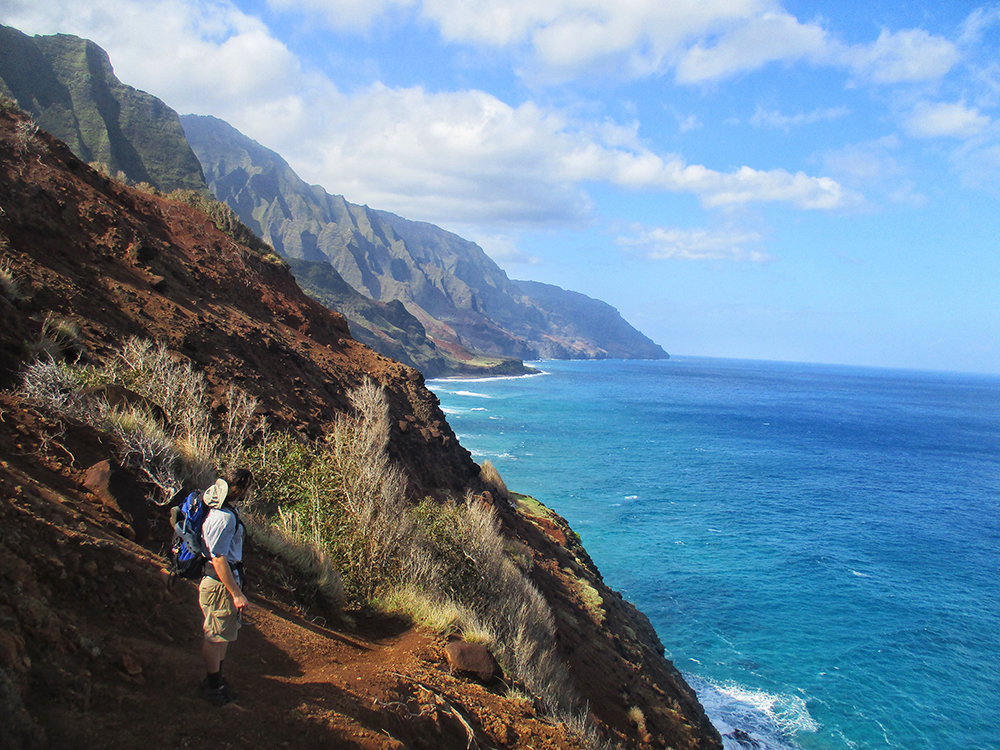 Hiking in Kauai