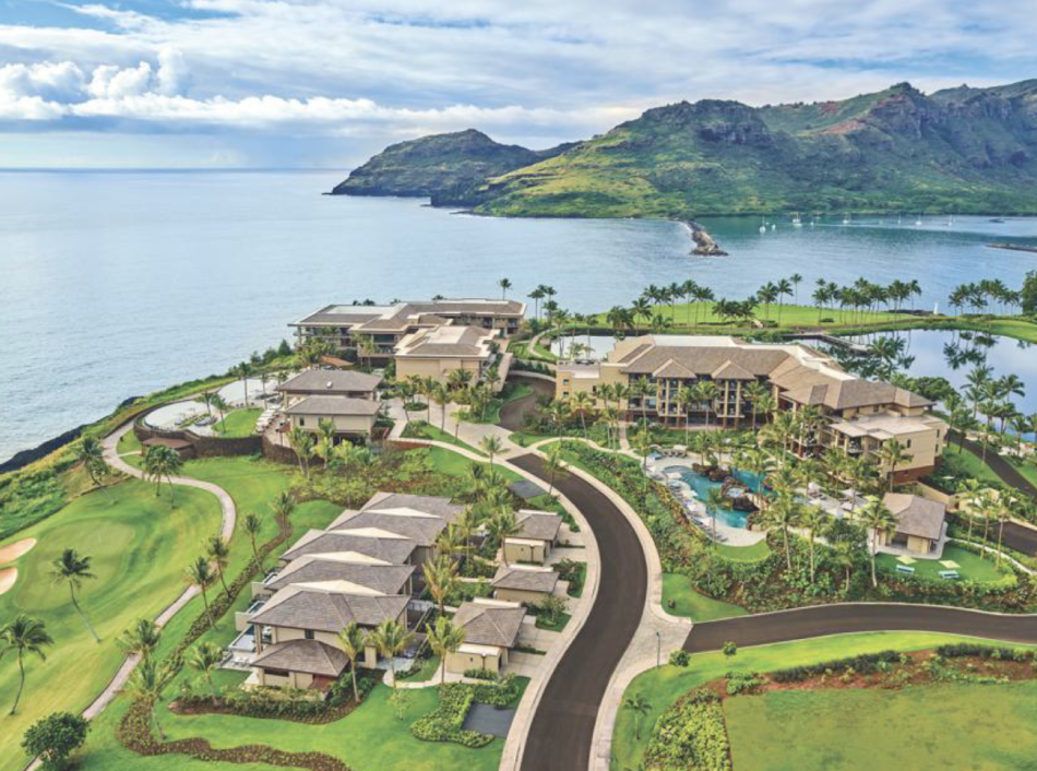 Aerial of Timbers Kauai